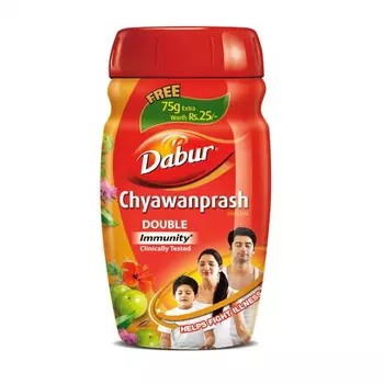 Чаванпраш (1 кг), Chyawanprash Double Immunity, произв. Dabur