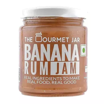 Банановый джем с Ромом (230 г), Banana Rum Jam Bananas, произв. The Gourmet Jar