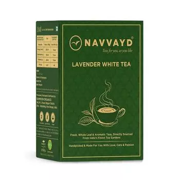 Белый чай с Лавандой (100 г), Lavender White Tea, произв. Navvayd