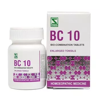 Биокомбинация 10 (550 г, 100 мг), Bio-Combination 10, произв. Schwabe