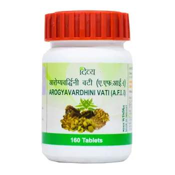 Арогьявардхини Вати (160 таб, 250 мг), Arogyavardhini Vati, произв. Patanjali