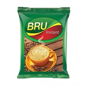 Быстрорастворимый кофе Бру (50 г), Bru Instant Coffee, произв. Hindustan Unilever