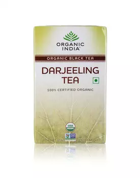 Чай Дарджилинг (18 пак, 1,8 г), Darjeeling Tea, произв. Organic India