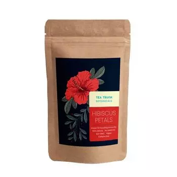 Чай из лепестков Гибискуса (100 г), Hibiscus Petals, произв. Tea Trunk