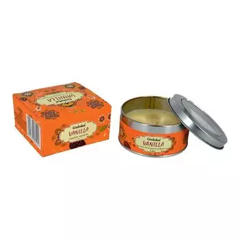 Ароматическая свеча Ваниль (70 г), Vanilla Exquisite Fragrance Candle, произв. Goloka