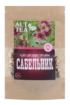 Сабельника болотного трава Алтайские традиции, 30 г, крафт-пакет
