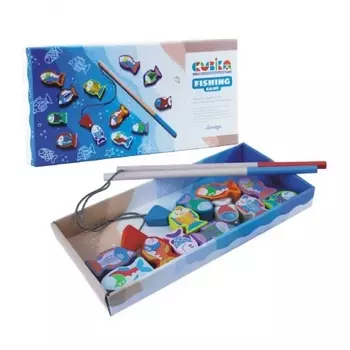 Игрушка "Рыбалка" (12 рыбок, удочки) CUBIKA.13739