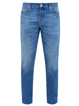 Джинсы хлопковые BRUNELLO CUCINELLI