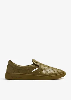 Кроссовки Bottega Veneta Sawyer, зеленый