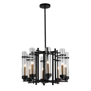 Люстра на штанге RiForma Candles 8597 2-8597-8-BK E27