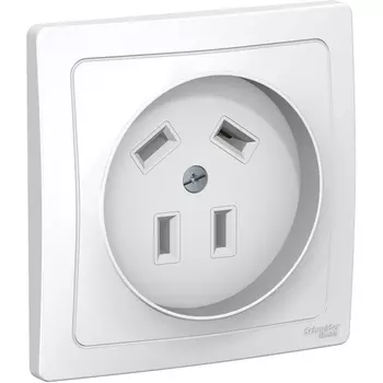 Розетка для электроплиты 32А 440В(белый) Systeme Electric Blanca BLNSR003241