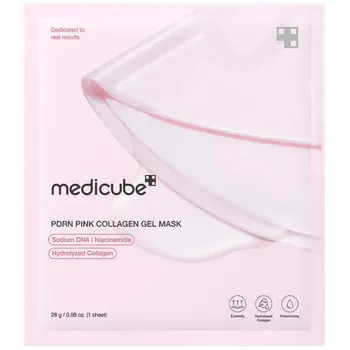 Гидрогелевая маска с ПДРН и коллагеном medicube PDRN Pink Collagen Gel Mask