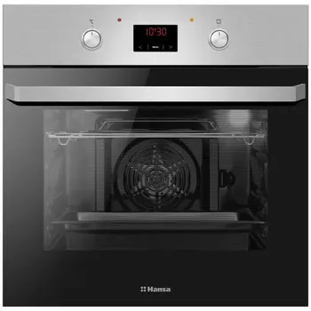 Электрический духовой шкаф Hansa BOEI684621 59.5x56 см конвекция цвет нержавеющая сталь/чёрный
