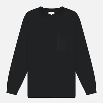 Мужской лонгслив Norse Projects Norse Standard Heavy Loose, цвет чёрный, размер XL