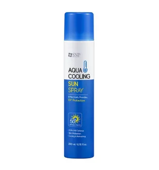 Солнцезащитный охлаждающий спрей SNP Aqua Cooling Sun Spray 50 PA++++