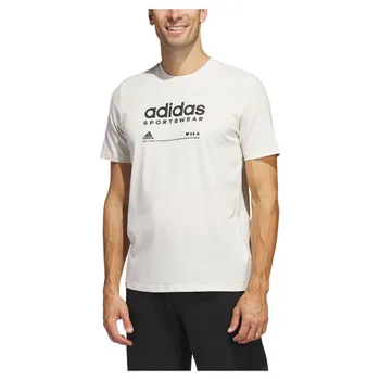Футболка с коротким рукавом adidas Lounge, белый