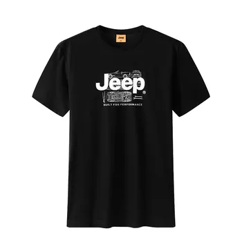 Футболка унисекс Jeep, зеленый