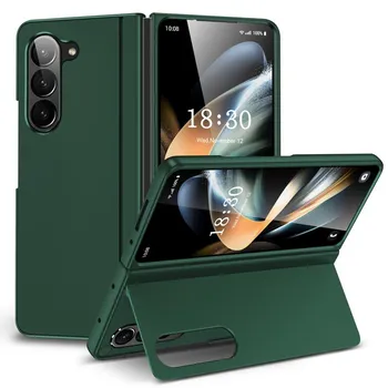 Чехол для Samsung Galaxy Z Fold 6 Ultimate Touch Feeling, кронштейн для ПК, складной чехол с защитой от падения, полная защита для Galaxy Z Fold6 For Galaxy Z Fold 6 чёрный