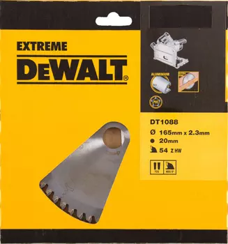 Диск пильный по дереву DeWalt Extreme 165*20 1,6*2,3 54 TFZ-5° DT1088-QZ