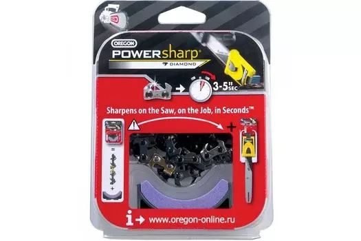 Цепь пильная Oregon Powersharp 3/8 низкопрофильная PS55E