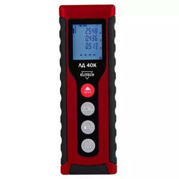 Дальномер лазерный Elitech ЛД 40К 201464