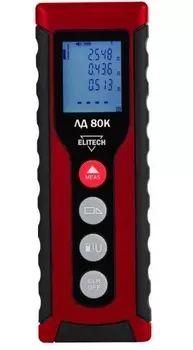 Дальномер лазерный Elitech ЛД 80К 201466