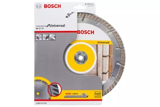 Диск алмазный Bosch Stf Universal 230-22,23 2608615065