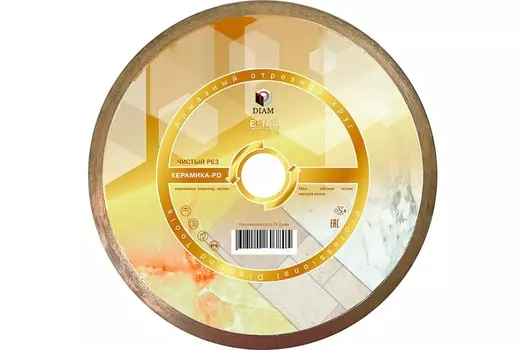 Диск алмазный Diam Extra Line Керамика-PD 250*1.6*7.0*25.4 000655