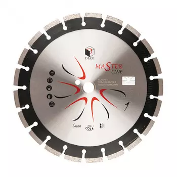 Диск алмазный Diam Master Line Асфальт 350*3,0*10*25,4 (асфальт, асфальтобетон, пенобетон, абразивы) 000489