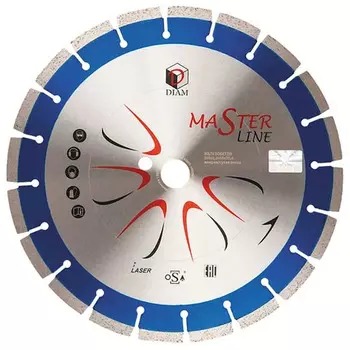 Диск алмазный Diam Master Line Железобетон 300*2,8*10*25,4 железобетон, бетон, тротуарная плитка, клинкер 000502