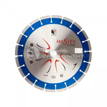 Диск алмазный Diam Master Line Железобетон 500*3,4*10*25,4 железобетон, бетон, тротуарная плитка, клинкер 000506