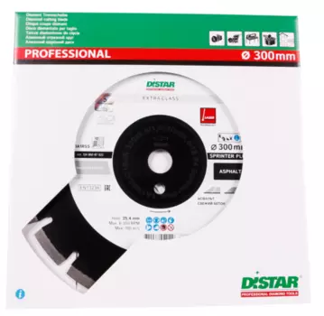 Диск алмазный Distar Sprinter Plus 1A1RSS/CIS-W 300*2,8/1,8*10*25,4-18 F4 12485087022