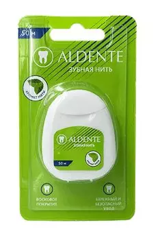 Aldente Зубная нить Мята 50 м