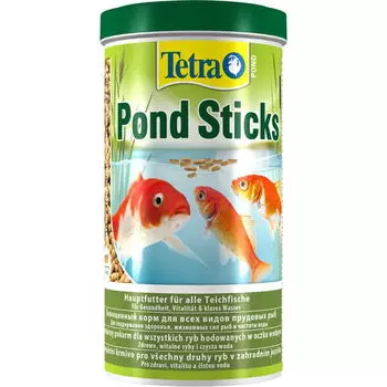 TETRA Pond Stick Корм в виде палочек д/прудовых рыб 1л