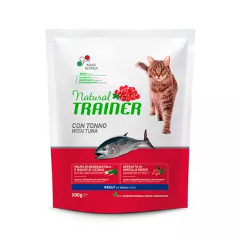 TRAINER Natural Adult Tuna Корм сух.с тун.д/кошек 1,5кг