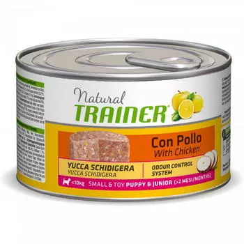 TRAINER Natural Puppy &amp; Junior Корм влаж.д/щенков мелких пород 150г