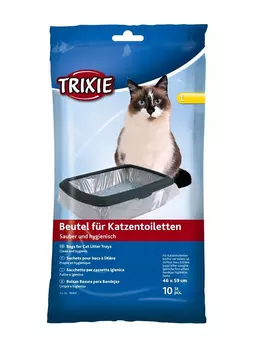 TRIXIE Пакеты д/уборки кошачьих туалетов 46*59см*10шт L