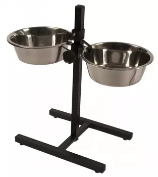 УЦЕНКА DUVO+ Стойка с мисками для собак 4.73 k