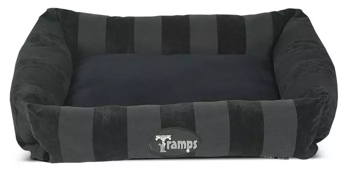 УЦЕНКА TRAMPS Лежак для кошек "Aristocat Lounger", черный, 58х40см (Великобритания)