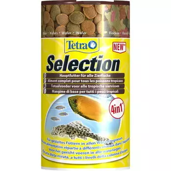 TETRA Selection 4 вида корма для всех видов рыб 100 мл