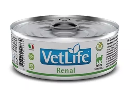 FARMINA Vet Life Cat Renal Корм влаж.при заболеваниях мочевыводящих путей д/кошек 85г