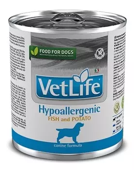 FARMINA Vet Life Dog Hypoallergenic Корм влаж.рыба с картофелем гипоаллергенный д/собак 300г