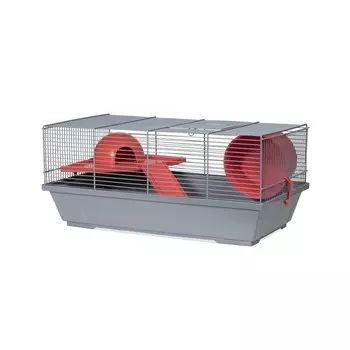 VOLTREGA Клетка для грызунов (117G), красная, 50.5x28x25см (Испания)