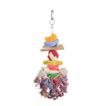HAPPY BIRD Игрушка для птиц "Bone and Stone Kabob", 33х12х8см (Германия)