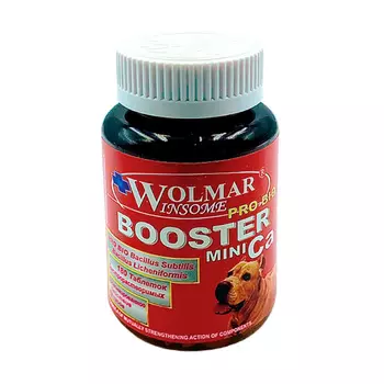 WOLMAR Pro Bio Booster Ca Mini Мультикоплекс дсобак мелких пород 360таб