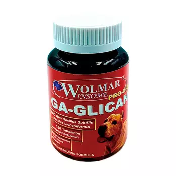 WOLMAR Pro-Bio Ga-Gliсan Комплекс двосстановления сухожилий, связок у собак 360таб