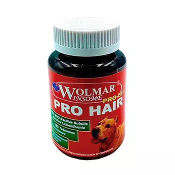 WOLMAR Pro Bio Hair Комплекс дулучшения состояния кожи и шерсти дсобак 540таб