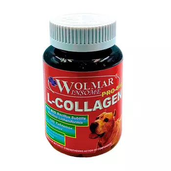 WOLMAR Pro-Bio L-Collagen Комплекс двосстановления сухожилий, связок у собак 300таб