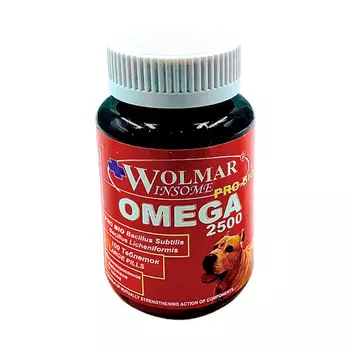 WOLMAR Pro Bio Omega 2500 Мультикомплекс дсредних и крупных собак 200таб