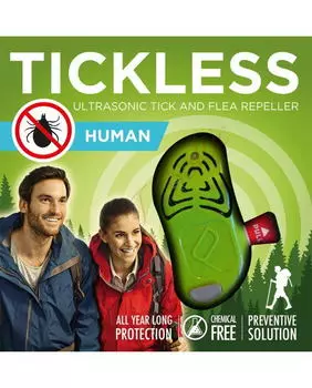 TICKLESS Human Ультразвук.отпугиватель клещей оранжевый д/людей